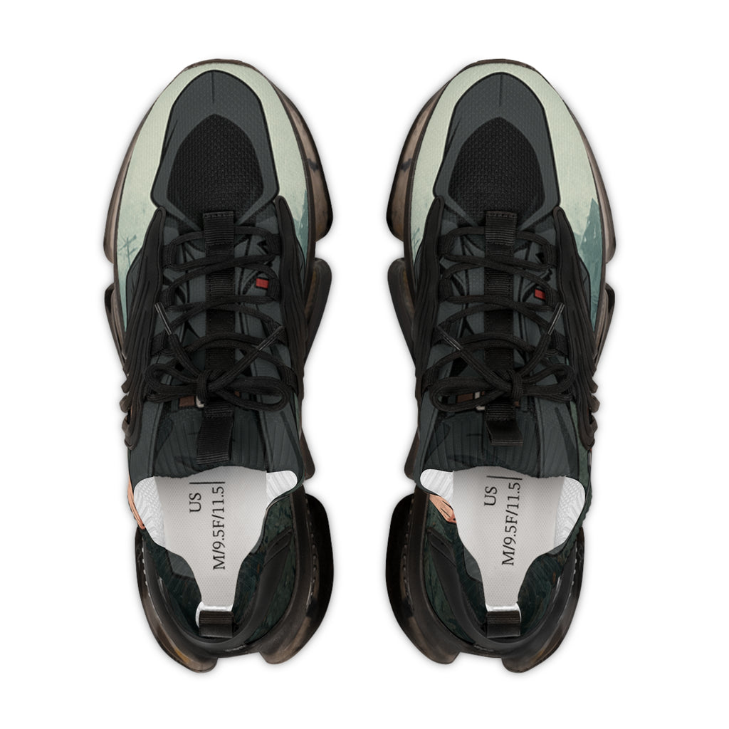 Men's Mesh Sneakers – Lightweight Breathable Athletic Shoes with Cushioned Sole