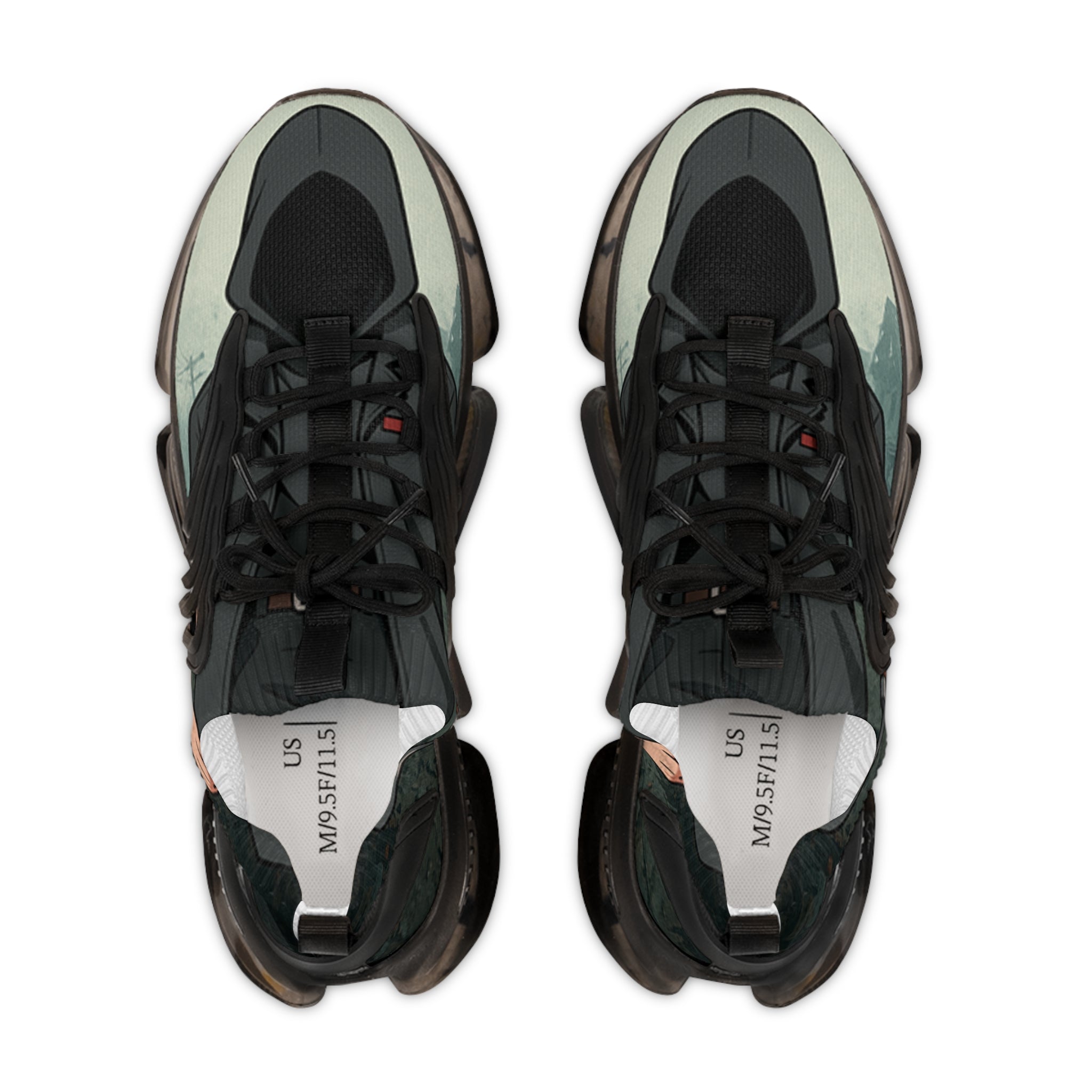 Men's Mesh Sneakers – Lightweight Breathable Athletic Shoes with Cushioned Sole