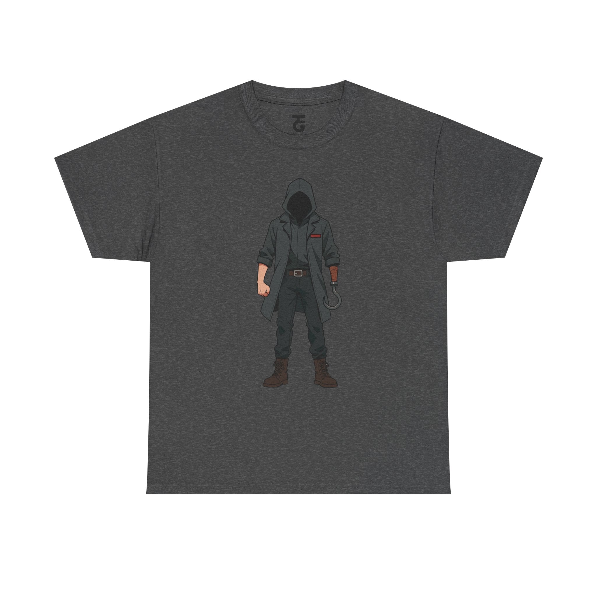 Mystery Gamer Unisex Heavy Cotton Tee - Stylish & Playful Graphic Tee