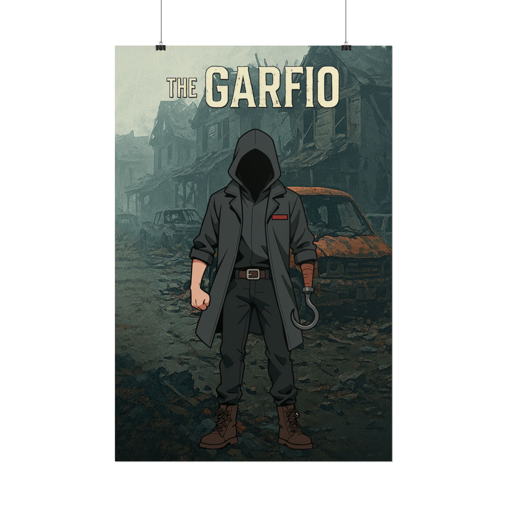 Rolled Poster — The Garfio Hooded Hookman Illustration
