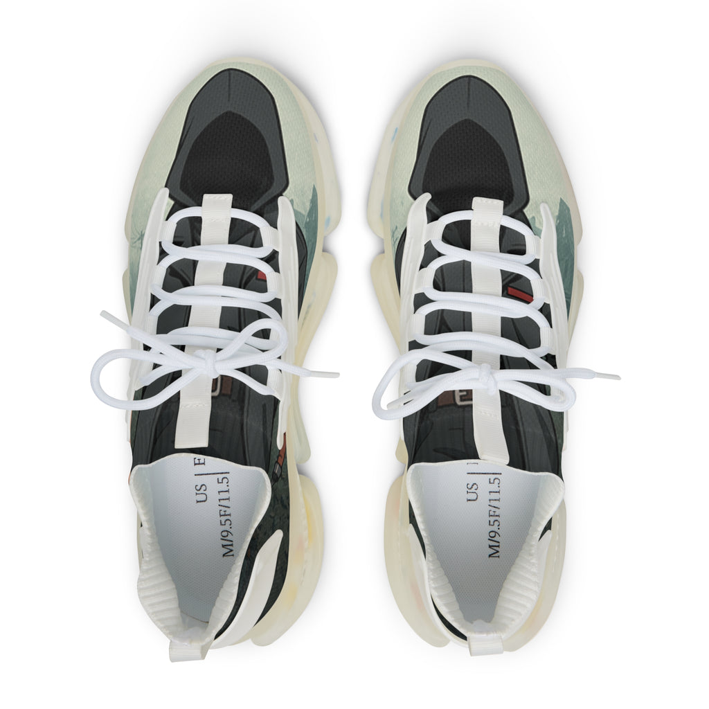 Men's Mesh Sneakers – Lightweight Breathable Athletic Shoes with Cushioned Sole