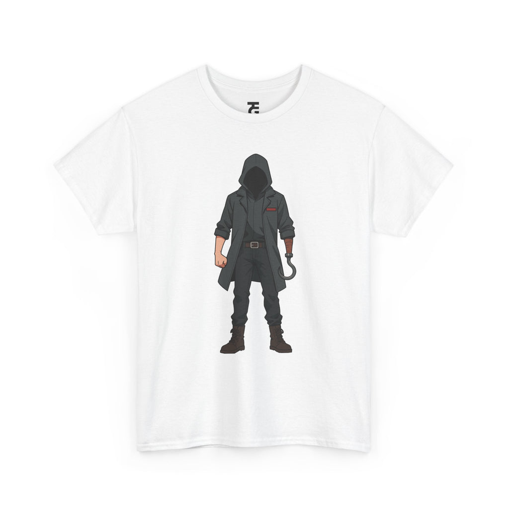 Mystery Gamer Unisex Heavy Cotton Tee - Stylish & Playful Graphic Tee
