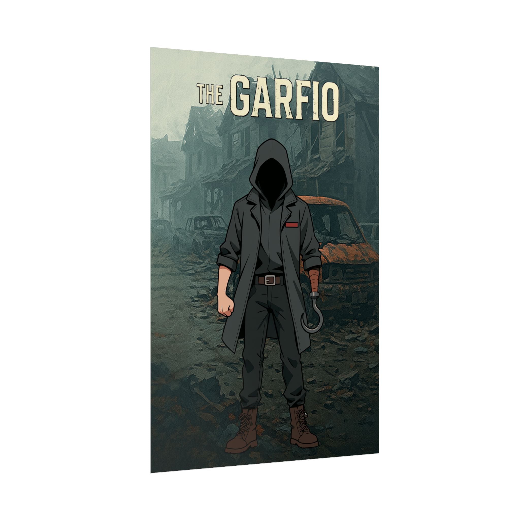 Rolled Poster — The Garfio Hooded Hookman Illustration