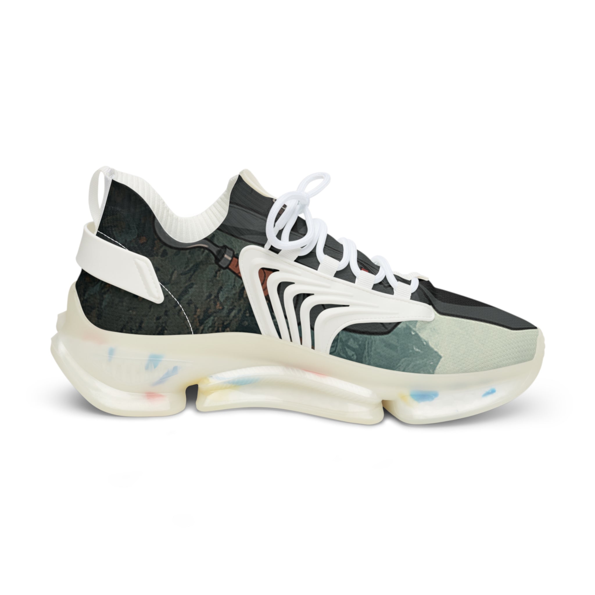 Men's Mesh Sneakers – Lightweight Breathable Athletic Shoes with Cushioned Sole
