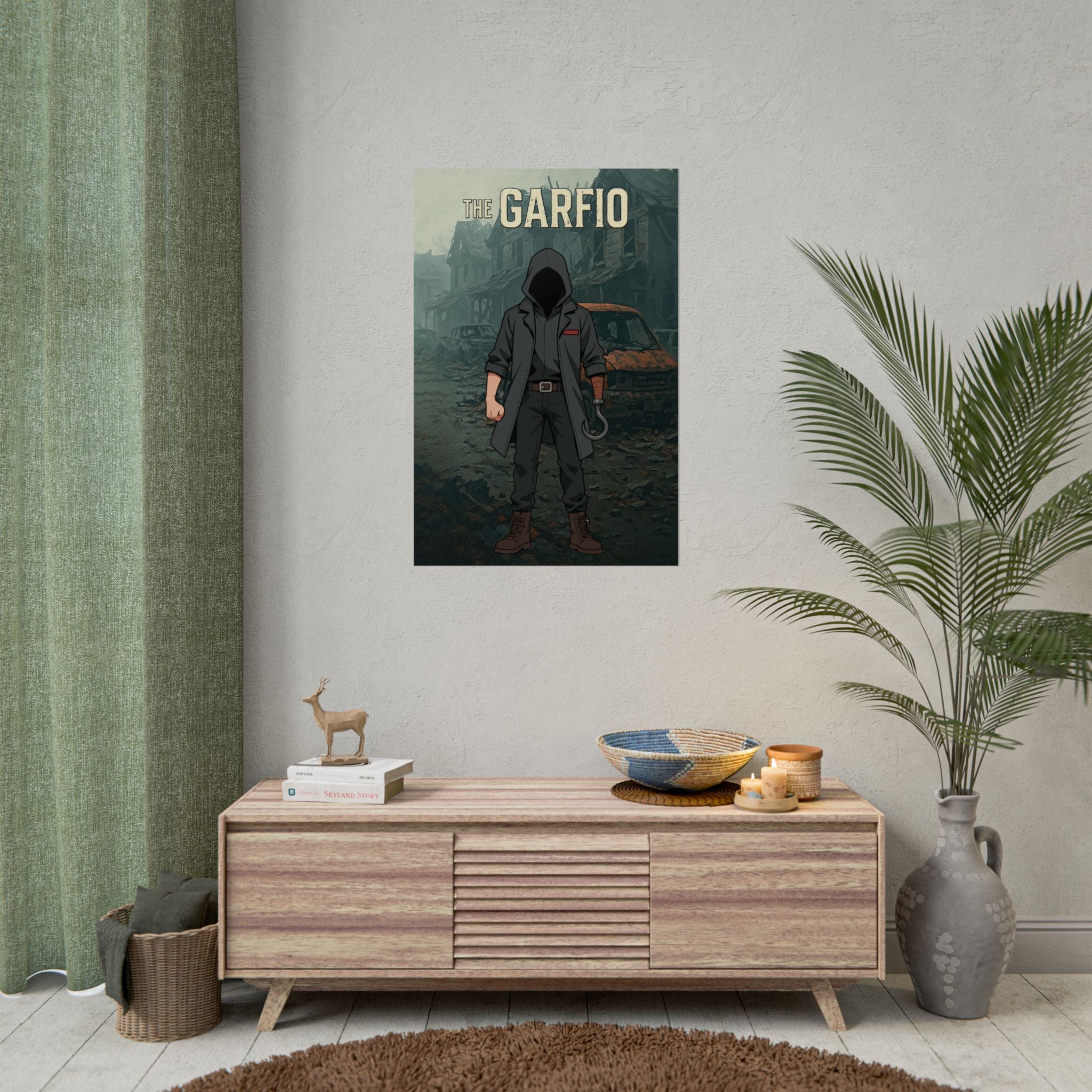 Rolled Poster — The Garfio Hooded Hookman Illustration