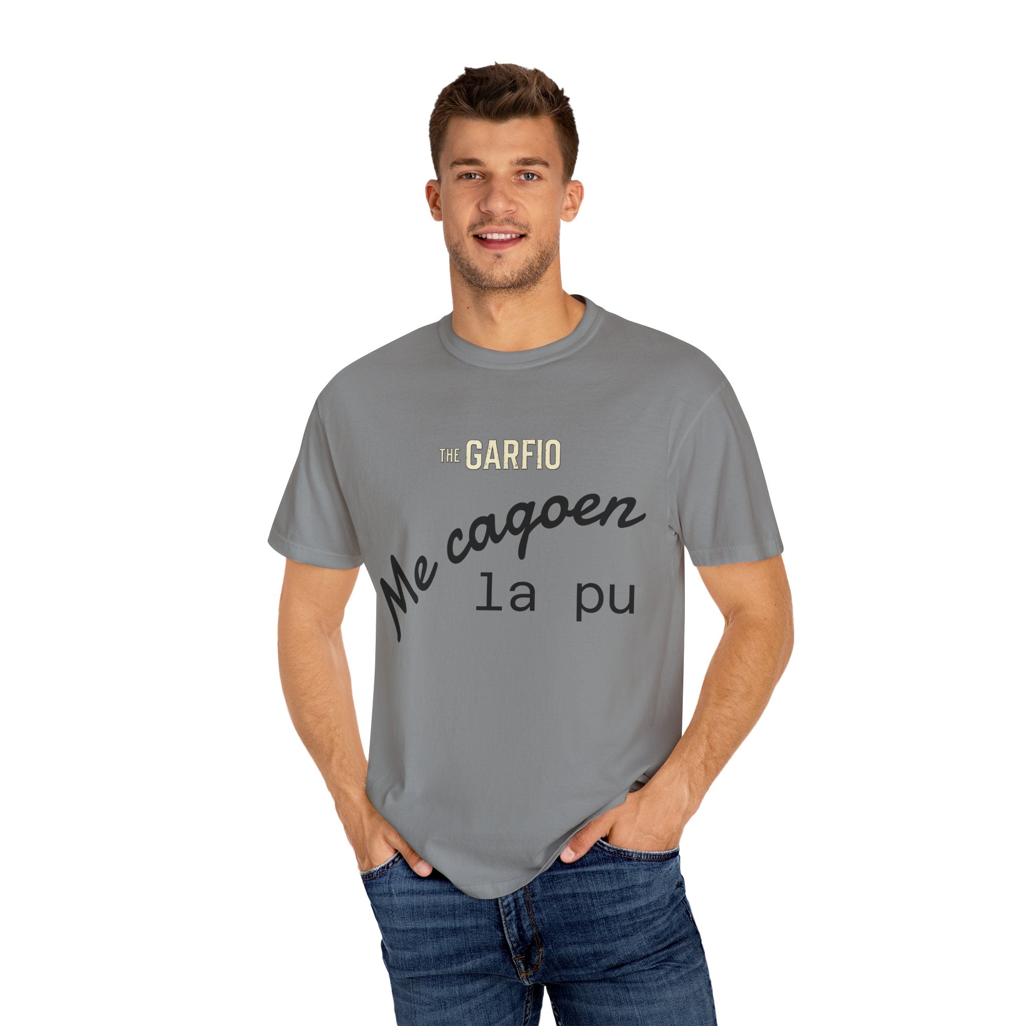 Me Cago En La Pu Unisex T-Shirt - Garfio Design