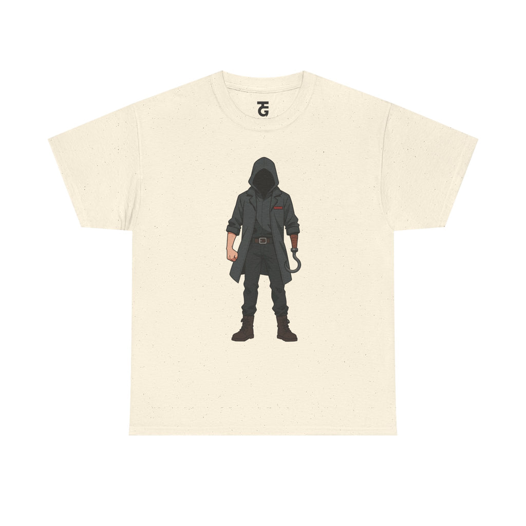 Mystery Gamer Unisex Heavy Cotton Tee - Stylish & Playful Graphic Tee