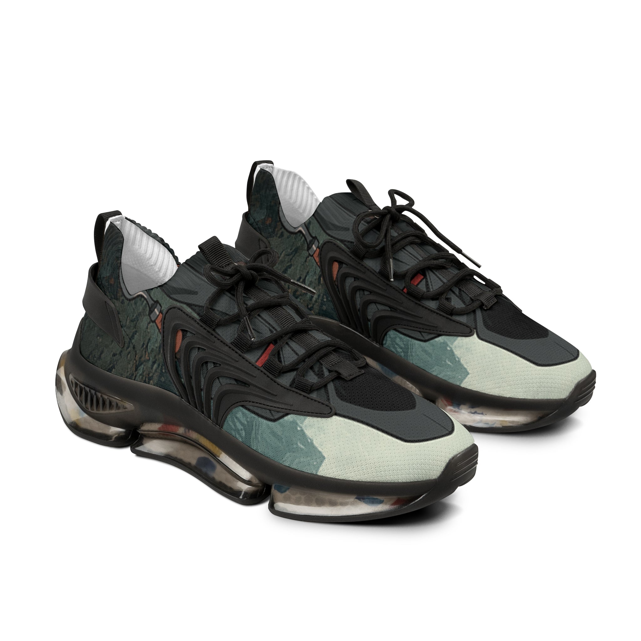 Men's Mesh Sneakers – Lightweight Breathable Athletic Shoes with Cushioned Sole