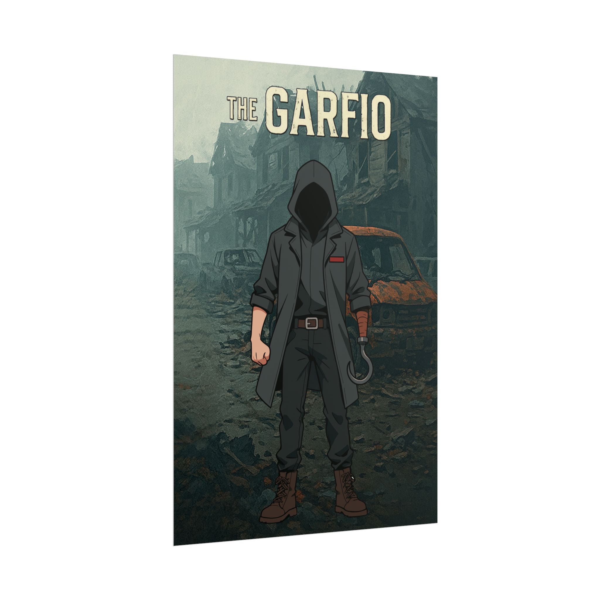 Rolled Poster — The Garfio Hooded Hookman Illustration